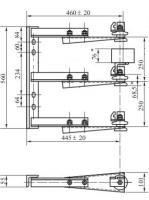 Кронштейн троллейный К41У1