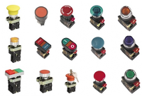 Кнопка ABLFS-22 красная