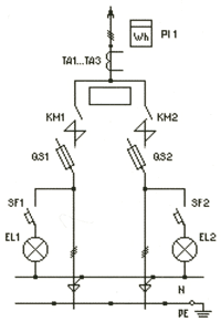 Разъединитель предохранитель на схеме