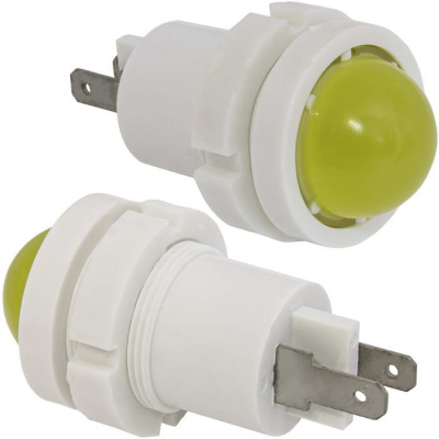 Арматура светосигнальная зеленая СКЛ 12-Л-24в