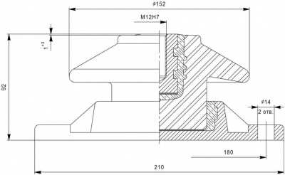 Изоляторы опорные ИО-3-600 У, Т1