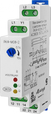 Реле контроля фаз РКФ-М08-1(2)-15 AC380B