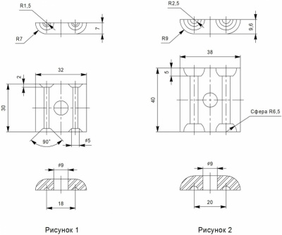 Колодка (НИЮП. 757528.010; НИЮП. 757528.011)
