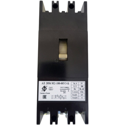 Выключатель автоматический 3ф  АЕ 2043  50А
